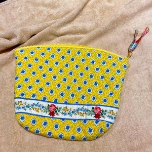 Vera Bradley vintage Elizabeth print makeup bag